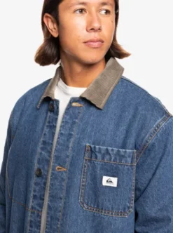 Quiksilver Achlean - Veste en denim pour Homme MEDIUMBLUE Clearance