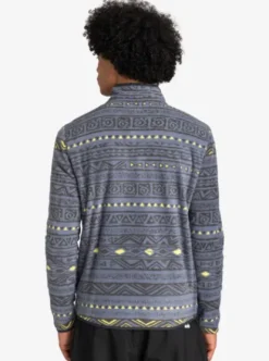 Quiksilver Aker - Polaire demi-zip pour Homme TRIBALHERITAGEFLINTSTONE Outlet