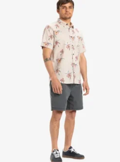 Quiksilver Apero Classic - Chemise manches courtes pour Homme WINDCHIMEBACKYARDS Outlet