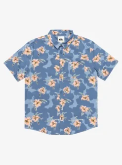 Quiksilver Apero Classic - Chemise manches courtes pour Homme CORONETBLUEBACKYARDS Fashion