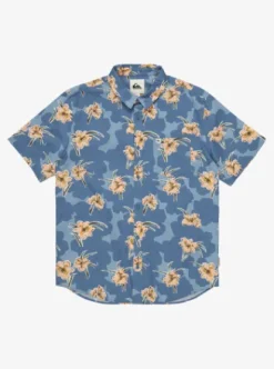 Quiksilver Apero Classic - Chemise manches courtes pour Homme CORONETBLUEBACKYARDS Fashion