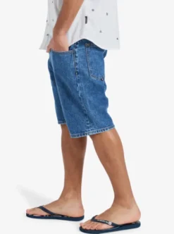 Quiksilver Aqua Cult - Short en denim pour Homme AGED Outlet