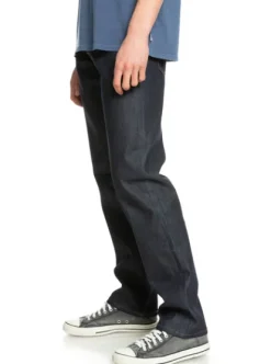 Quiksilver Aqua Cult Aged - Jean Straight fit pour Homme RINSE Fashion