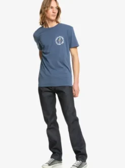 Quiksilver Aqua Cult Aged - Jean Straight fit pour Homme RINSE Fashion