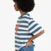 Quiksilver Boyfriend - T-shirt à manches courtes pour Femme REALTEALBOYFRIENDCROPSS Online