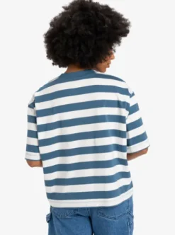 Quiksilver Boyfriend - T-shirt à manches courtes pour Femme REALTEALBOYFRIENDCROPSS Online