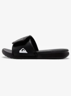 Quiksilver Bright Coast - Claquettes réglables pour Garçon 8-16 ans BLACK/WHITE/BLACK Sale