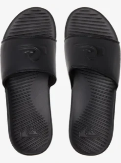 Quiksilver Bright Coast - Claquettes pour Homme SOLIDBLACK New