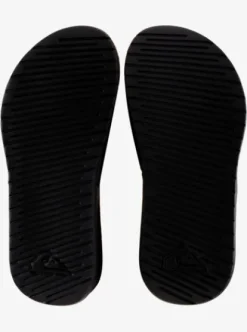Quiksilver Bright Coast - Claquettes réglables pour Garçon 8-16 ans BLACK/WHITE/BLACK Sale