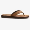 Quiksilver Carver Nubuck - Sandales pour Homme TAN-PATTERN_1 Outlet