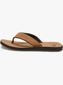 Quiksilver Carver Nubuck - Sandales pour Homme TAN-PATTERN_1 Outlet