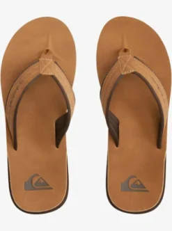 Quiksilver Carver Nubuck - Sandales pour Homme TAN-PATTERN_1 Outlet