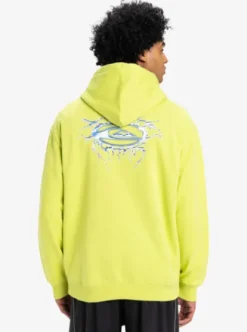 Quiksilver Chrome Lightning - Sweat à capuche pour Homme WILDLIME Clearance