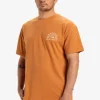 Quiksilver CL Freedom Swell - T-shirt à manches courtes pour Homme BRAN Sale