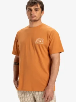 Quiksilver CL Freedom Swell - T-shirt à manches courtes pour Homme BRAN Sale
