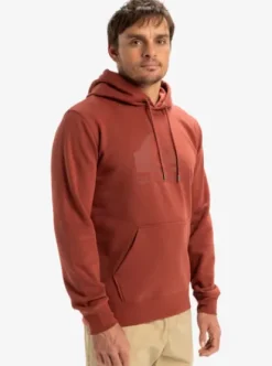 Quiksilver Comp Logo - Sweat à capuche pour Homme HENNA Outlet