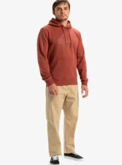 Quiksilver Comp Logo - Sweat à capuche pour Homme HENNA Outlet