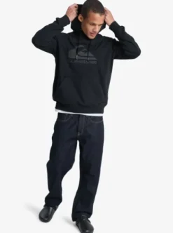 Quiksilver Comp Logo - Sweat à capuche pour Homme BLACK Online