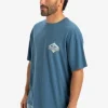 Quiksilver Crystal Jet - T-shirt à manches courtes pour Homme REALTEAL New