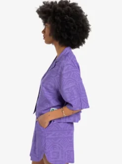 Quiksilver Dad - Chemise à manches courtes pour Femme DUSTEDPERIGLOBALHEAT64X64 Clearance