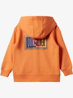 Quiksilver Day Tripper - Sweat à capuche zippé pour Garçon 2-7 TANGERINE New