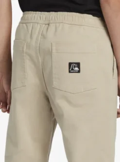 Quiksilver DNA Beach - Pantalon taille fixe pour Garçon 8-16 PLAZATAUPE Clearance