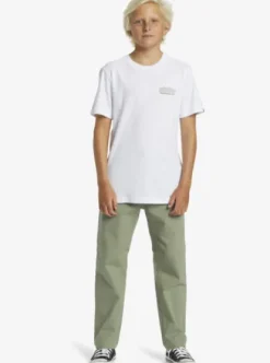Quiksilver DNA Beach - Pantalon taille fixe pour Garçon 8-16 SEASPRAY Discount
