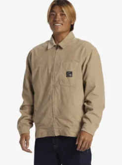 Quiksilver DNA Surf Harrington - Veste Harrington pour Homme KHAKI Discount