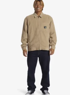 Quiksilver DNA Surf Harrington - Veste Harrington pour Homme KHAKI Discount