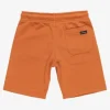 Quiksilver Easy Day - Short à taille élastique pour Garçons 2-7 ans BRAN Hot
