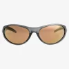 Quiksilver Ellipse P - Lunettes de soleil polarisées pour Homme SMOKE/GOLD Online