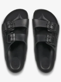 Quiksilver Embark RF - Tongs pour Garçon BLACK1 Clearance