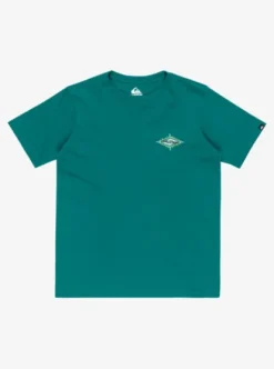 Quiksilver EV Beach Blast - T-shirt à manches courtes pour Garçon 8-16 TEALGREEN Sale