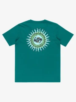 Quiksilver EV Beach Blast - T-shirt à manches courtes pour Garçon 8-16 TEALGREEN Sale