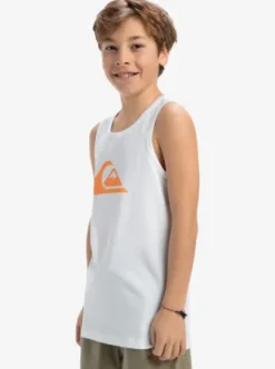 Quiksilver EV Comp Logo - Débardeur pour Garçon 8-16 WHITE Clearance