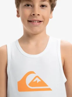 Quiksilver EV Comp Logo - Débardeur pour Garçon 8-16 WHITE Clearance