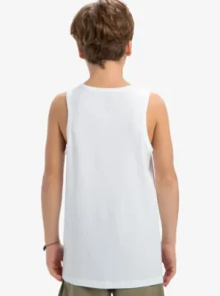 Quiksilver EV Comp Logo - Débardeur pour Garçon 8-16 WHITE Clearance