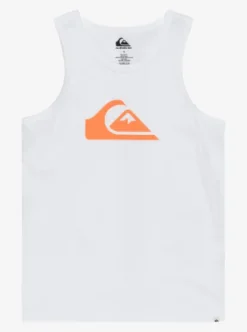 Quiksilver EV Comp Logo - Débardeur pour Garçon 8-16 WHITE Clearance