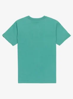 Quiksilver Ev Comp Logo - T-Shirt à manches courtes pour Garçon 8-16 ans DEEPSEA Best