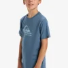 Quiksilver Ev Comp Logo - T-Shirt à manches courtes pour Garçon 8-16 ans CHINABLUE Clearance