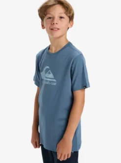 Quiksilver Ev Comp Logo - T-Shirt à manches courtes pour Garçon 8-16 ans CHINABLUE Clearance