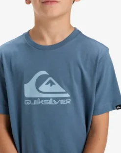 Quiksilver Ev Comp Logo - T-Shirt à manches courtes pour Garçon 8-16 ans CHINABLUE Clearance