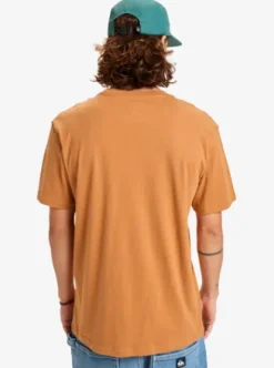 Quiksilver Ev Comp Logo - T-Shirt à manches courtes pour Homme ALMOND Sale