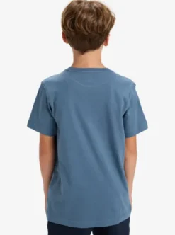 Quiksilver Ev Comp Logo - T-Shirt à manches courtes pour Garçon 8-16 ans CHINABLUE Clearance