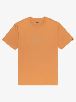 Quiksilver Ev Comp Logo - T-Shirt à manches courtes pour Homme ALMOND Sale