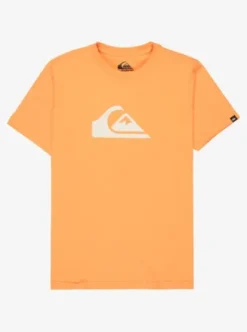 Quiksilver EV Comp Logo - T-shirt à manches courtes pour Garçon 8-16 CHAMOIS New