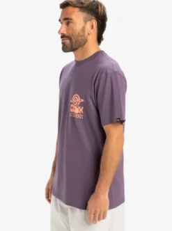 Quiksilver Ev Cosmic Vibration - T-shirt à manches courtes pour Homme VINTAGEVIOLET Outlet