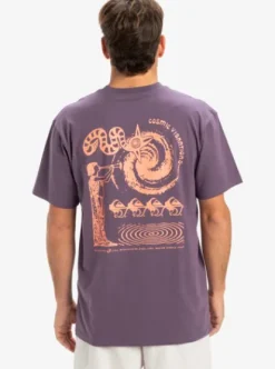 Quiksilver Ev Cosmic Vibration - T-shirt à manches courtes pour Homme VINTAGEVIOLET Outlet