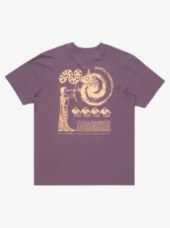 Quiksilver Ev Cosmic Vibration - T-shirt à manches courtes pour Homme VINTAGEVIOLET Outlet