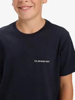 Quiksilver Ev Desert Waves - T-Shirt à manches courtes pour Garçon 8-16 ans DARKNAVY New